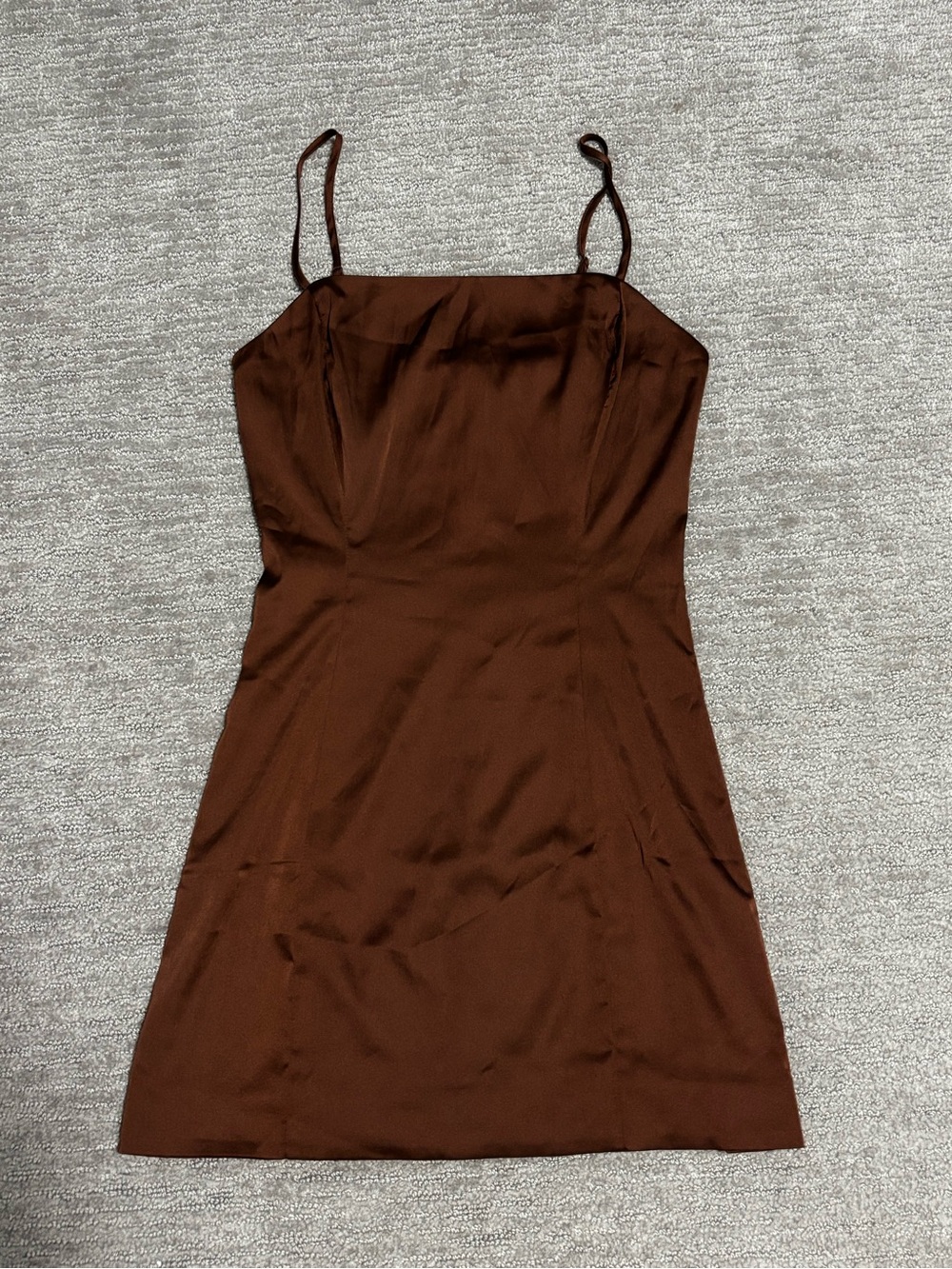 Aritzia Sunday Best satin dress